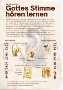 Gottes Stimme hoeren lernen 2027